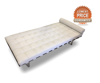 White Barcelona Daybed